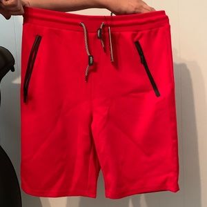 Galaxy tech fleece shorts